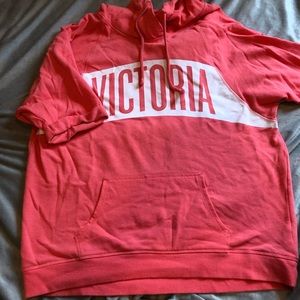 Short sleeve sweat shirt